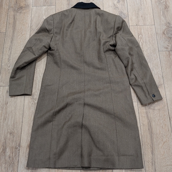 $1095 Mens rag & bone "Cambridge" Wool Blend Coat Gray LargeDescription - Picture 5 of 8